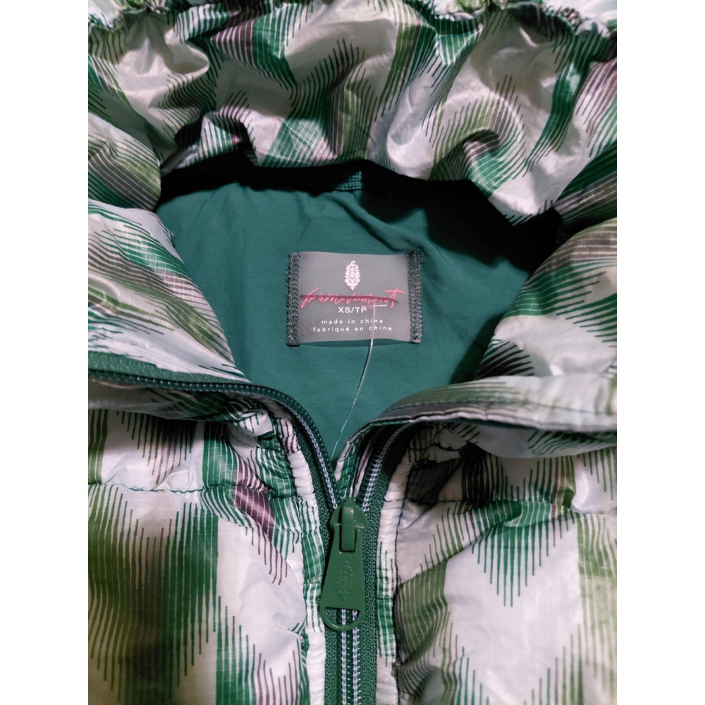 NWOT Free People Kelly Green Pippa Packable Oversized Puffer Jacket Size XS - Picture 8 of 12